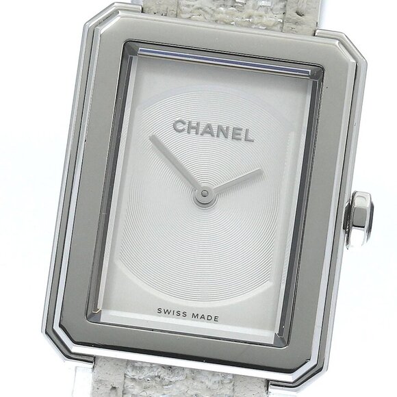 CHANEL Boy friend H6401 Silver Dial Quartz Ladies Watch - Picture 1 of 7